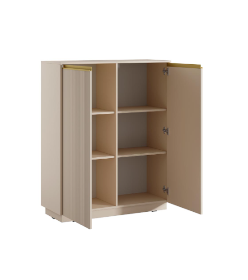 Ensemble meuble TV ROYAL couleur Beige